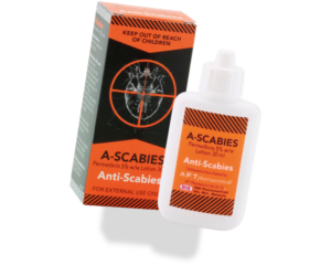 A-Scabies® Lotion for the treatment of scabies