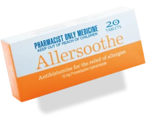 Allersoothe® Antihistamine tablets for the relief of allergies and allergic conditions